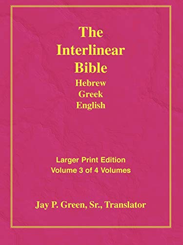 Larger Print Bible-Il-Volume 3 by Green, Jay Patrick, Sr, Paperback book cover