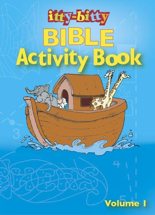 Itty-Bitty Bible Activity Book, Volume 1 book cover