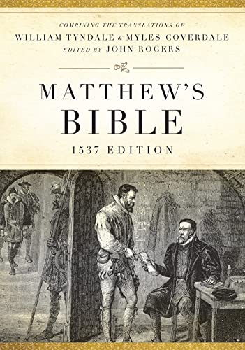 Matthew's Bible-OE-1537 by Hendrickson Publishers, Hardcover book cover