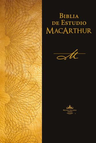 Biblia de Estudio MacArthur-Rvr 1960 by John F MacArthur, Hardcover book cover