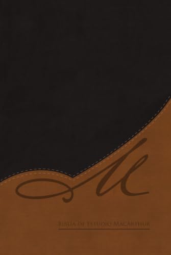 Biblia de Estudio MacArthur-Rvr 1960 by John F MacArthur, Imitation Leather book cover