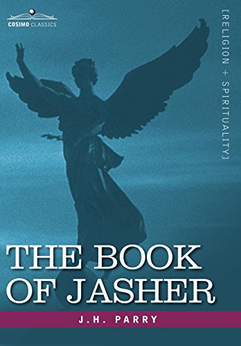 The Book of Jasher by Parry, J H — Hardcover book cover
