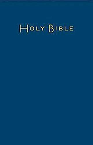 Large Print Church Bible-CEB (Ceb Common English Pew Bible, Navy) by Common English Bible, Hardcover book cover
