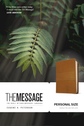 Message-MS-Personal Size by Eugene H Peterson, Imitation Leather book cover