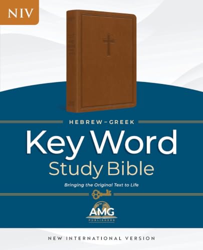 The Hebrew-Greek Key Word Study Bible: Niv-2011 Edition, Endurabound Brown by Spiros Zodhiates, Imitation Leather book cover