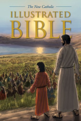 The New Catholic Illustrated Bible by Lars Fredricksen, Hardcover book cover