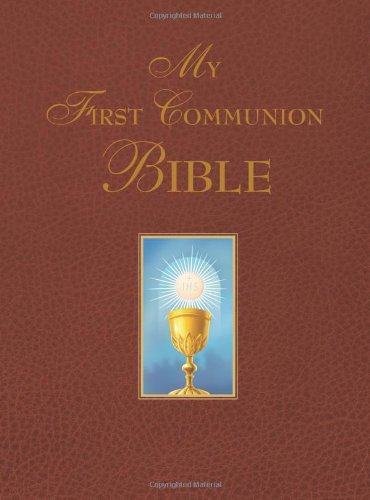 My First Communion Bible by Benedict, Hardcover book cover