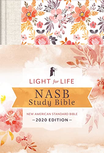 Light for Life NASB Study Bible [Golden Fields] by Barbour Bibles, Hardcover book cover