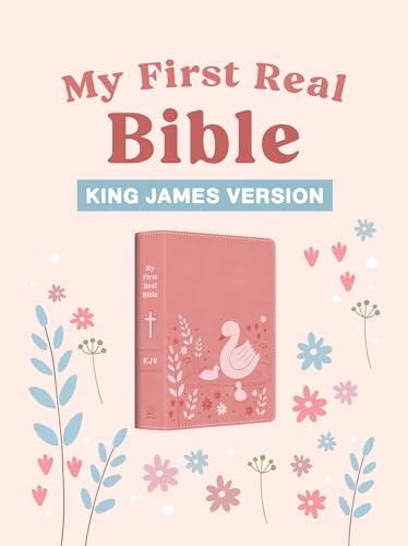 My First Real Bible (Girls' Cover): King James Version by Barbour Bibles, Imitation Leather book cover