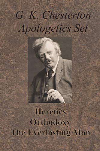 Chesterton Apologetics Set - Heretics, Orthodoxy, and The Everlasting Man book cover