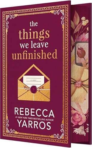 The Things We Leave Unfinished by Rebecca Yarros (Hardcover Large Print)