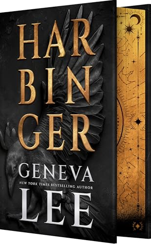 Harbinger: A Slow-Burn Romantasy with Dangerous Magic and Deadly Secrets book cover