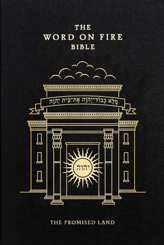 The Word on Fire Bible: The Promised Land Volume 4 by Robert Barron, Hardcover book cover