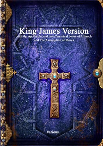 King James Version with the Apocrypha and non-Canonical books of 1 Enoch and The Assumption of Moses cover