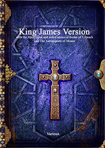 King James Version with the Apocrypha and non-Canonical books of 1 Enoch and The Assumption of Moses cover