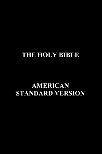 Holy Bible-Asv by Anon, Hardcover book cover