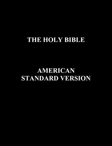 Holy Bible-Asv by Benediction Classics, Paperback book cover