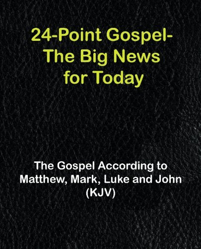 Gospel-KJV: According to Matthew, Mark, Luke & John by Various, Paperback book cover