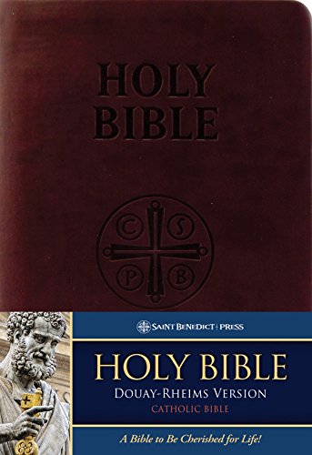Catholic Bible-OE: Douay-Rheims by (D-R), Imitation Leather book cover