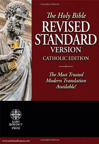 Catholic Bible-RSV by (Rsv-Ce), Imitation Leather book cover