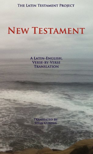 Latin Testament Project New Testament-PR-FL/OE by John G Cunyus, Hardcover book cover