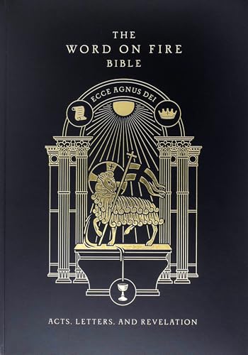 The Word on Fire Bible: Acts, Letters, and Revelation Volume 2 by Robert Barron, Paperback book cover
