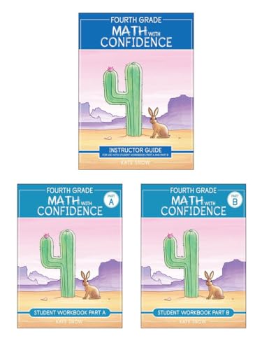 Fourth Grade Math with Confidence Complete Bundle book cover
