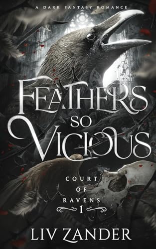 Feathers so Vicious: A Dark Fantasy Romance book cover
