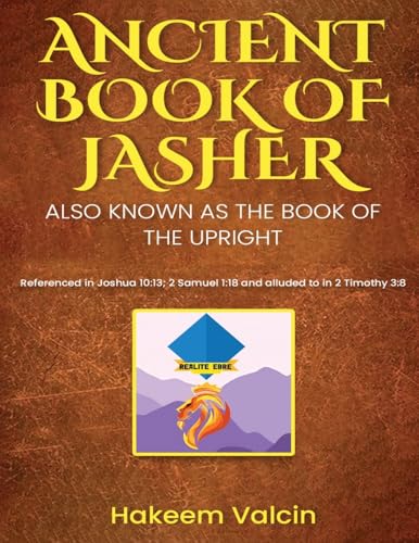 Ancient Book of Jasher by Valcin, Hakeem — Paperback book cover