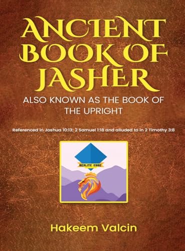 Ancient Book of Jasher by Valcin, Hakeem — Hardcover book cover