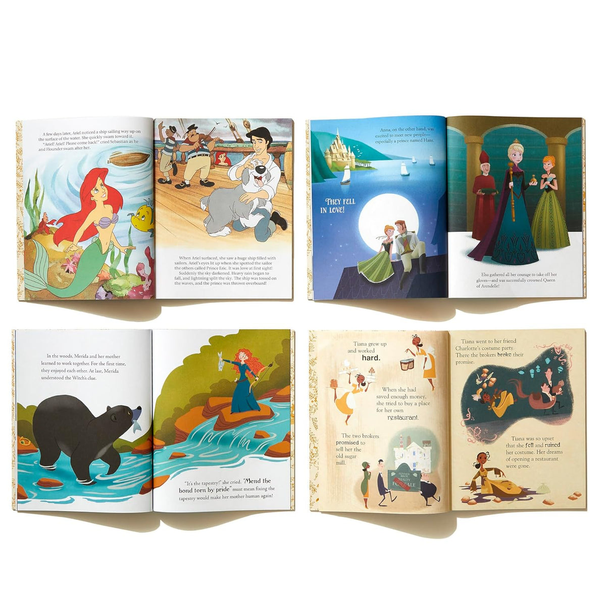 Ultimate Princess Celebration boxed set of twelve Little Golden Books