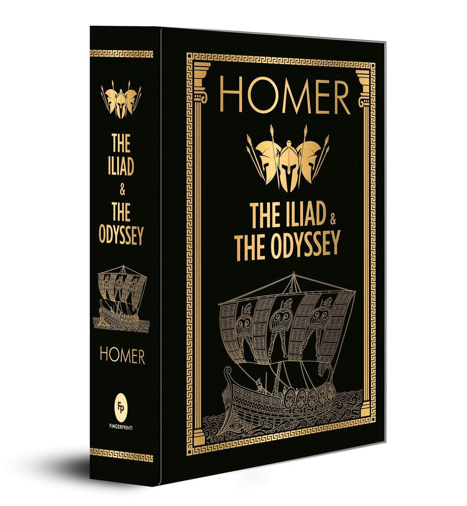 HOMER: the Iliad & the Odyssey (Deluxe Hardbound Edition)