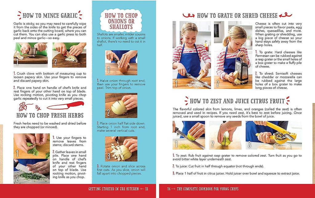 The Complete Cookbook for Young Chefs: 100+ Recipes That You'Ll Love to Cook and Eat
