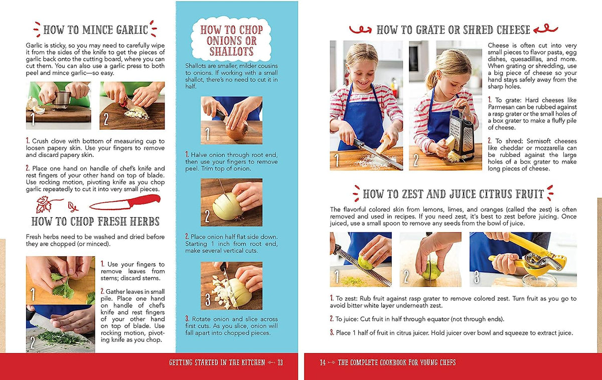 The Complete Cookbook for Young Chefs: 100+ Recipes That You'Ll Love to Cook and Eat