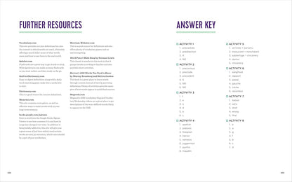 The Vocabulary Builder Workbook: Simple Lessons and Activities to Teach Yourself over 1,400 Must-Know Words