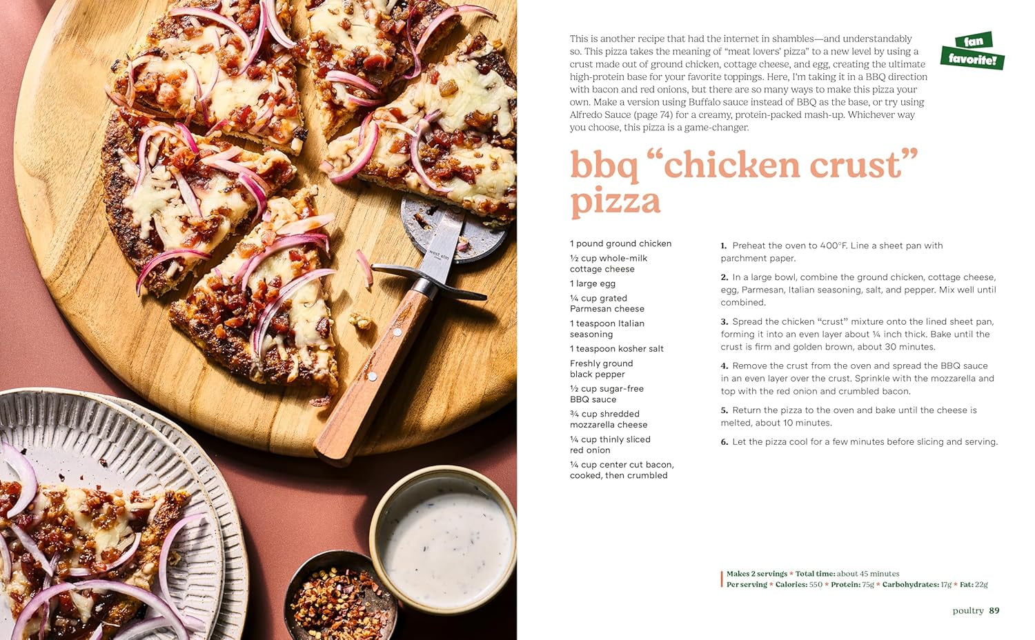 The Powered by Protein Cookbook: a Cookbook: Simple, Delicious, High-Protein Recipes