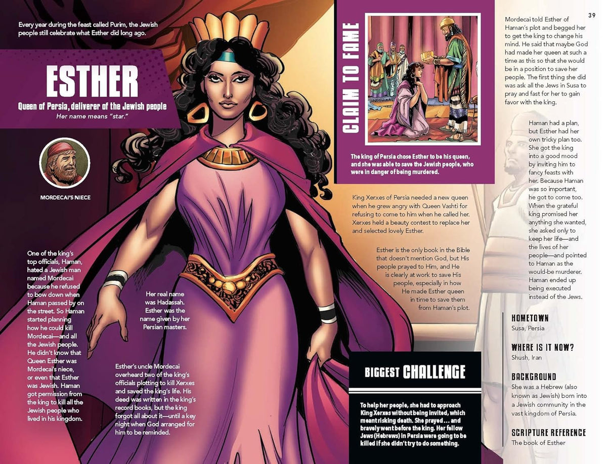 The Action Bible: Heroes and Villains