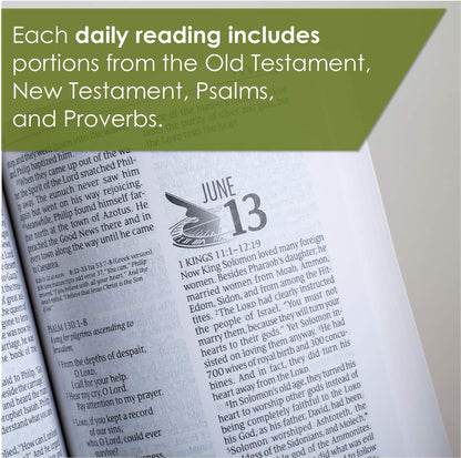The One Year Bible NLT (Softcover): the Entire Bible in 365 Readings in the Clear and Trusted New Living Translation (One Year Bible: New Living Translation-2)