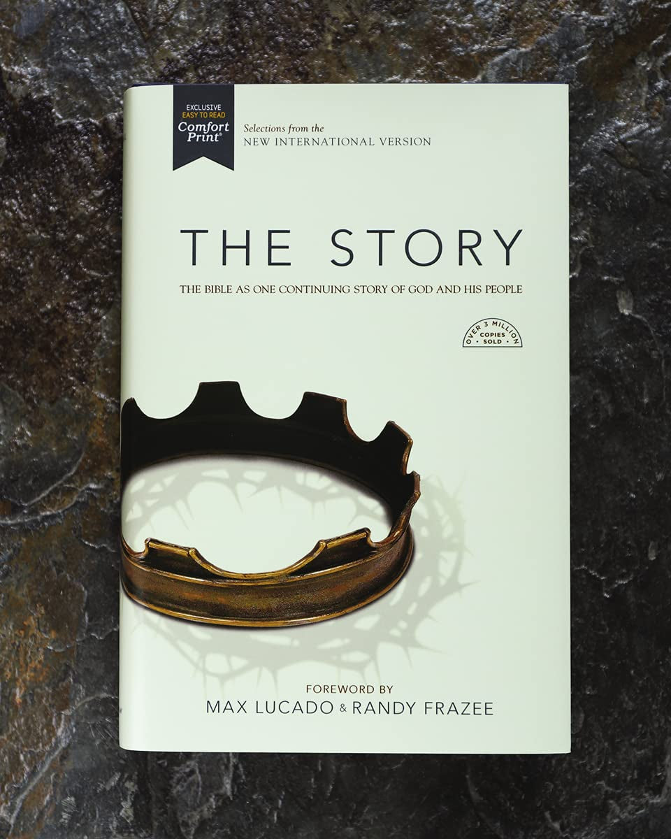 NIV, the Story, Hardcover, Comfort Print: the Bible as One Continuing Story of God and His People