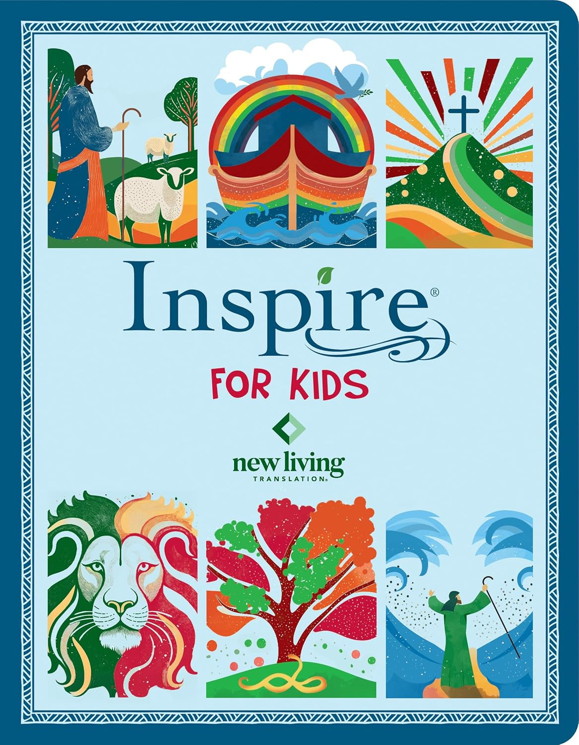 Inspire Bible for Kids NLT (Softcover): the Bible for Coloring & Creative Journaling