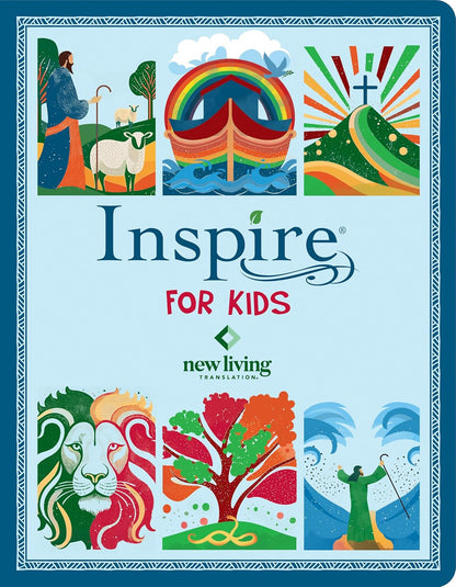 Inspire Bible for Kids NLT (Softcover): the Bible for Coloring & Creative Journaling