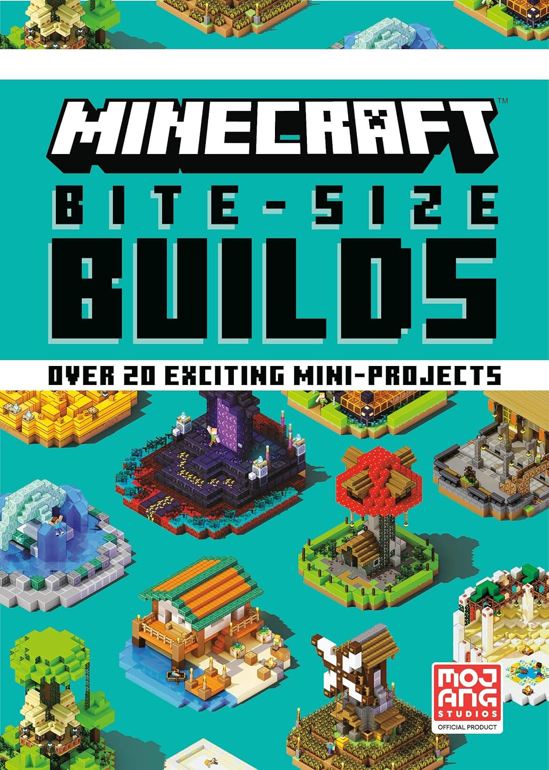 Minecraft: Bite-Size Builds Collection 4-Book Boxed Set: Minecraft: Bite Size-Builds, Minecraft: Amazing Bite-Size Builds, Minecraft: Super Bite-Size Builds, Minecraft: Mega Bite-Size Builds