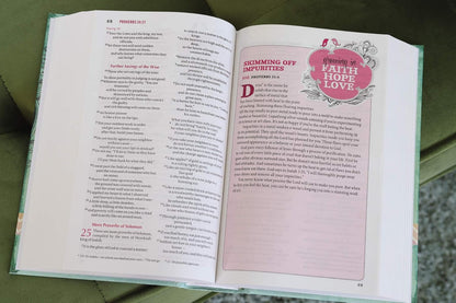 NIV, Bible for Teen Girls, Hardcover: Growing in Faith, Hope, and Love – the Perfect Christian Faith Gift for Your Teenage Girl, Age 13-18