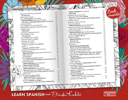 Learn Spanish with Frida Kahlo (Spanish in 100 Days)