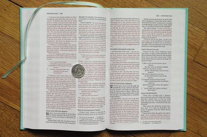 NIV, Bible for Teens, Thinline Edition, Cloth over Board, Floral, Red Letter, Comfort Print