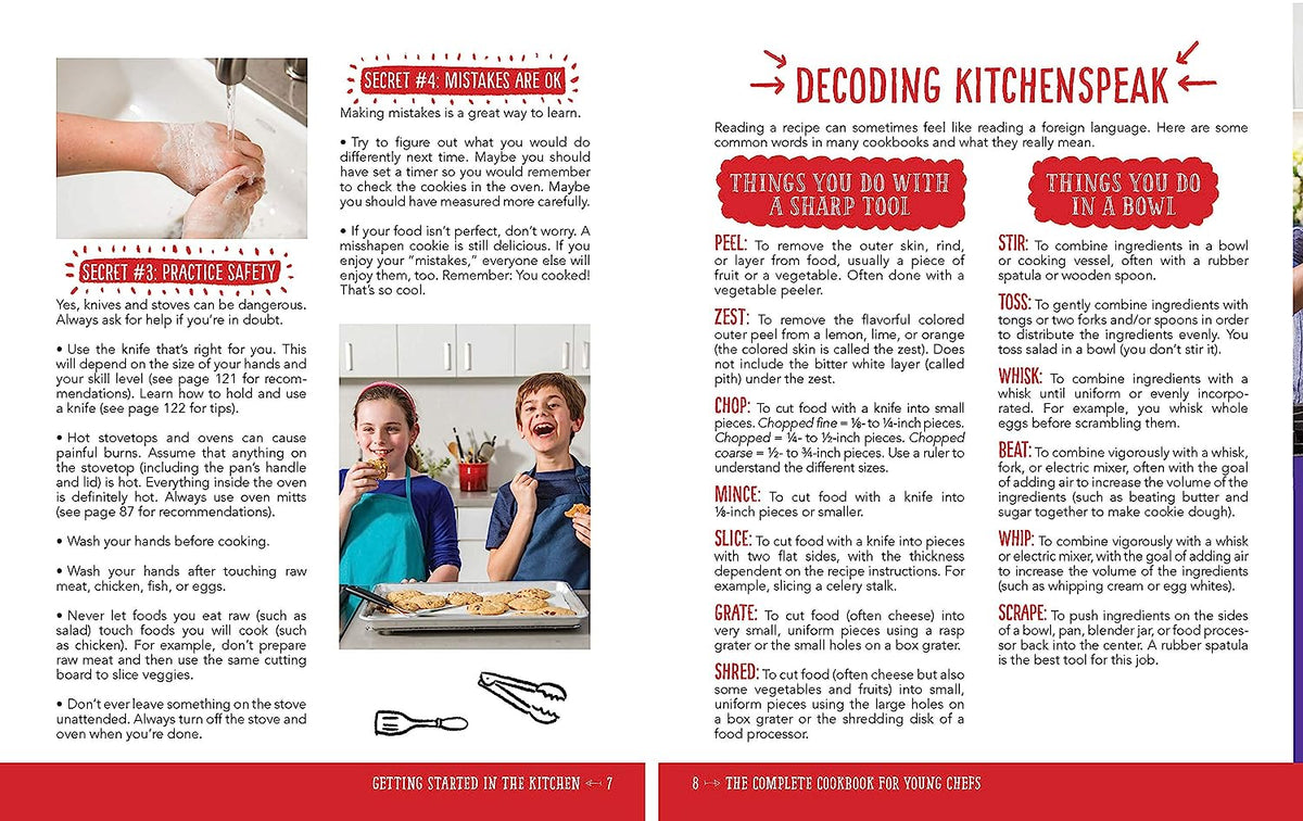The Complete Cookbook for Young Chefs: 100+ Recipes That You'Ll Love to Cook and Eat