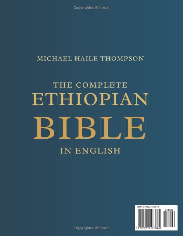 The Complete Ethiopian Bible in English – 88 Books with Apocrypha, Book of Enoch, Jubilees & Other Rare Texts | New Translation with Critical Commentary, 534-Page Paperback