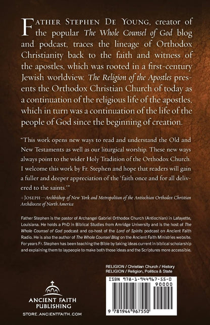 Inside pages of Religion of the Apostles