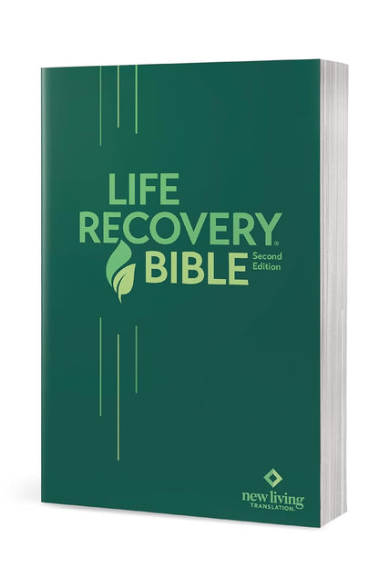 NLT Life Recovery Bible, Second Edition (Softcover): Addiction Bible Tied to 12 Steps of Recovery for Help with Drugs, Alcohol, Personal Struggles – with Meeting Guide
