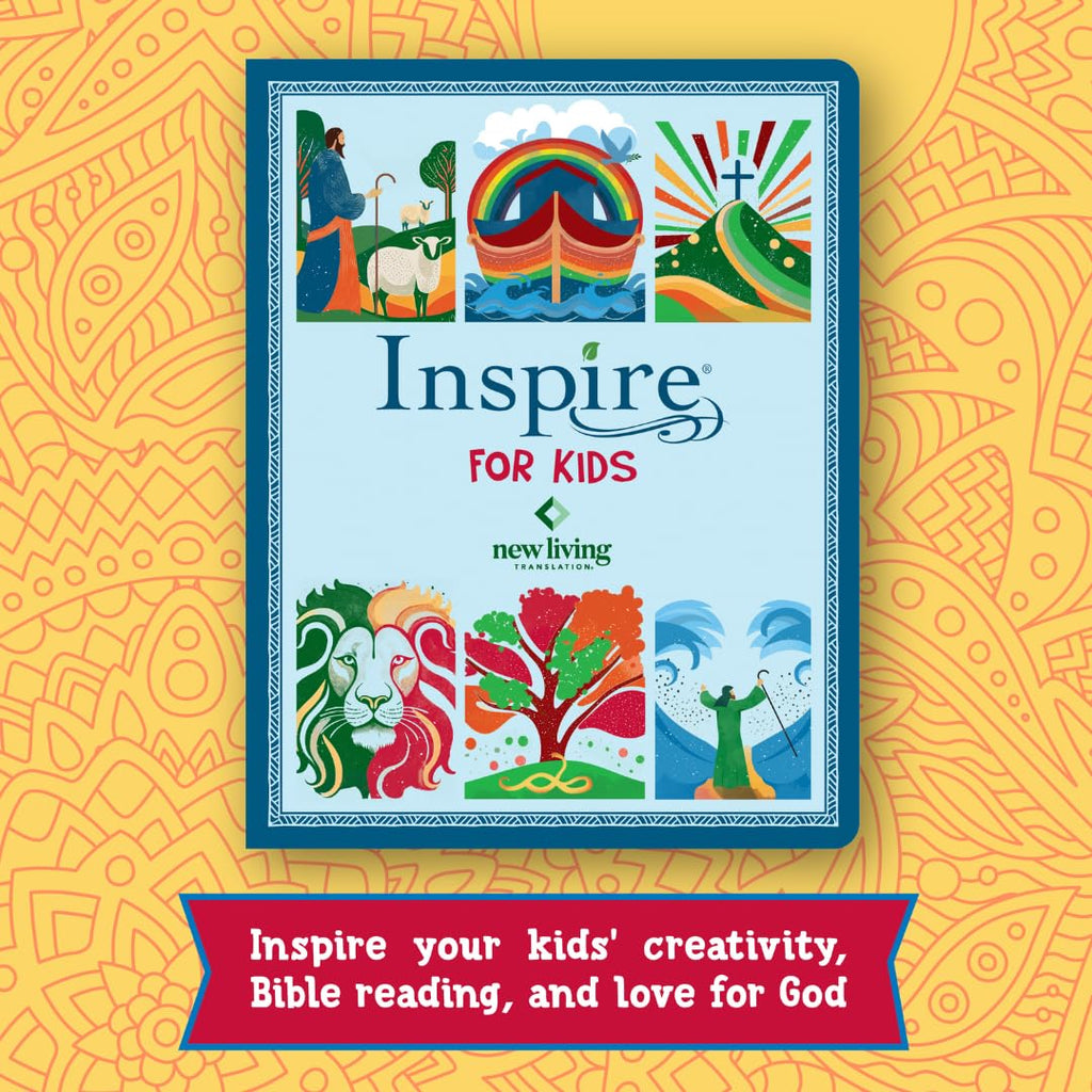 Inspire Bible for Kids NLT (Softcover): the Bible for Coloring & Creative Journaling